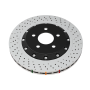 DBA 53929.1XD 2020+ Chevrolet Corvette C8 Z51 Rear 5000 Series Cross Drilled Rotor w/NAS Nuts