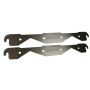 Moroso 25155 Small Block Chevy Exhaust Block Off Storage Plate - Pair