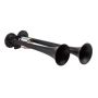 Kleinn Air Horns 102-1 Kleinn Black Dual Horn/ 15In/12.25In - XCR2.0 Coated Zinc Alloy