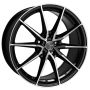 Enkei DRACO 16x7.0 5x114.3 38mm Offset 72.6mm Bore Black Machined Wheel