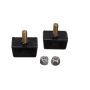 ENERGY SUSPENSION ENE9-9118G Bump Stop 7/8 x 1-7/8 x 1-3/8 Rect Lo Pro Pair