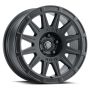 ICON 7015705046SB Ricochet 15x7 5x100 15mm Offset 4.6in BS 56.1mm Bore Satin Black Wheel