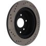 Stoptech 128.42088R 08-09 Infiniti EX35 / 05-08 G35 / 09 G37 / 06-09 M35/M45 Drilled Right Rear Rotor
