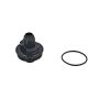 Fuelab 108020101-7 Replacement Filter Cap -10AN Outlet - Black