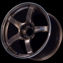 Advan YAD7H50EUAR TC4 17x8.5 +50 5x114.3 Racing Umber Bronze and Ring Wheel