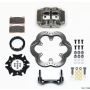 Wilwood 140-11206 Billet Narrow Dynalite Radial Mount Rear Inboard Sprint Kit 10.50in SuperAlloy Vented Rotor