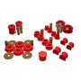 Energy Suspension 5.18115R 03-05 Mitsubishi Lancer EVO 8 Red Hyper-flex Master Bushing Set