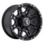 Raceline 981 Raptor 17x9in / 6x139.7 BP / 0mm Offset / 106.1mm Bore - Satin Black Wheel