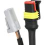 HOLSTEIN 2ABS5015 Holstein Parts 2ABS5015 ABS Wheel Speed Sensor Wiring Harness