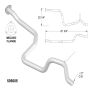 OEM Industries 505005 Exhaust Pipe
