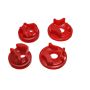Energy Suspension Fd Motor Mnt Inserts - Red