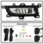 SPYDER 9051333 OEM Style Fog Lights w/Switch - Clear