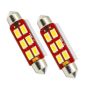 Oracle Lighting 5207-001 44mm 6 LED 3-Chip Festoon Bulbs, Cool White, Pair