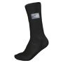 OMP RACING, INC. OMPIE0-0762-A01-071-L Racing Socks Black Nomex Size Large FIA