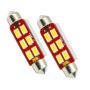 Oracle Lighting 5207-001 44mm 6 LED 3-Chip Festoon Bulbs, Cool White, Pair