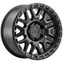 Raceline 953B Krank 17x9in / 5x127 BP / -12mm Offset / 78.1mm Bore - Satin Black Wheel