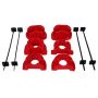 Energy Suspension 16.1113R 97-01 Honda CR-V 4WD Red Motor Mount Insert Set