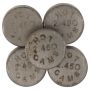 Hot Cams 5PK748245 07-16 CRF 150 R/2016 CRF 150 RB Big Wheel 2.450mm Shim Kit - 5 Pack