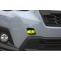 Perrin Tow Hook Kit - Front 13-18 Subaru Forester - Neon Yellow