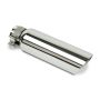 Go Rhino GRT2310 Exhaust Tip - Chrome - ID 2in x L 10in x OD 3in