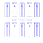 King Engine Bearings MB5568AM King Honda D16A/Y/Z H22A4 F23A Crankshaft Main Bearing Set - Size STD