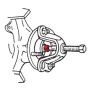 SPC Performance JAM NUT FOR 498