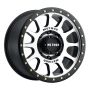 Method Wheels MR30578580300 Method MR305 NV 17x8.5 0mm Offset 8x6.5 130.81mm CB Machined/Black Street Loc Wheel