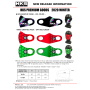 HKS Graphic Mask SPF Red - Extra Large