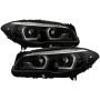 SPYDER 5088208 AFS Version Projector Headlights - Sequential LED Turn Signal - Black