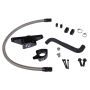 Fleece Performance 06-07 Auto Trans Cummins Coolant Bypass Kit w/ Stainless Steel Braided Line