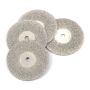 Forney 60249 Diamond Wheel Replacements, 3/4-Inch, 4-Piece