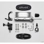 Wilwood 261-13626-P HV Tandem M/C Kit w L/H Bracket & Prop Valve - 15/16in Bore Ball Burnished-W/Pushrod
