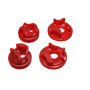 Energy Suspension Fd Motor Mnt Inserts - Red