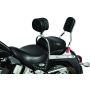 Kuryakyn 8987 Driver Backrest Most Softail Models Chrome