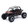 New Ray Toys 57976B Polaris RZR XP4 Rock Crawler (Titanium Metallic)/ Scale - 1:18