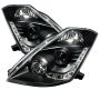SPYDER 5032225 Projector Headlights - DRL - Black