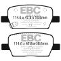 EBC 2018+ Chevrolet Traverse 2.0L Turbo Greenstuff Rear Brake Pads