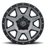 ICON 1818905560TT Rebound 18x9 5x150 25mm Offset 6in BS 110.1mm Bore Titanium Wheel