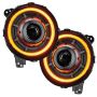 Oracle Lighting 5839-023 Oculus Switchback Bi-LED Projector Headlights -Jeep Wrangler JL/Gladiator JT