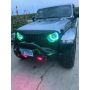 Oracle Lighting 5839-335 Oculus ColorSHIFT Bi-LED Projector Headlights -Jeep Wrangler JL / Gladiator JT