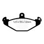 EBC DP2885/2 08+ Lotus 2-Eleven 1.8 Supercharged Greenstuff Rear Brake Pads