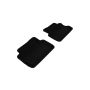 3D MAXpider 2008-2011 Ford Focus Kagu 2nd Row Floormats - Black