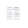 AVS 04-14 Ford F-150 (No Keypad/Passenger Keyhole) Door Handle Covers (4 Door) 8pc Set - Chrome
