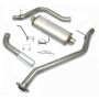 JBA 40-3009 99-06 Chevrolet Silverado1500 Ext Cab Short Bed 4.3-5.3L 409SS Single Cat-Back Exhaust