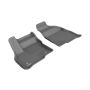 3D MAXpider 2017-2020 Chevrolet Bolt Ev Kagu 1st Row Floormat - Gray