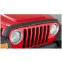 Bushwacker 98-06 Jeep TJ Trail Armor Hood Stone Guard - Black