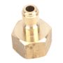 Forney 75123 Pressure Washer Accessories, Quick Coupler Plug, 1/4-Inch-by-M22F