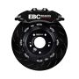 EBC BBK036BLK-1 Racing 08-21 Nissan 370Z Black Apollo-6 Calipers 355mm Rotors Front Big Brake Kit