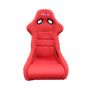 NRG FRP Bucket Seat (Red Cloth) - Large