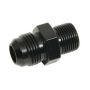 FRAGOLA FRG461018-BL Straight Adapter Fitting #10 x 18mm x 1.50 Black